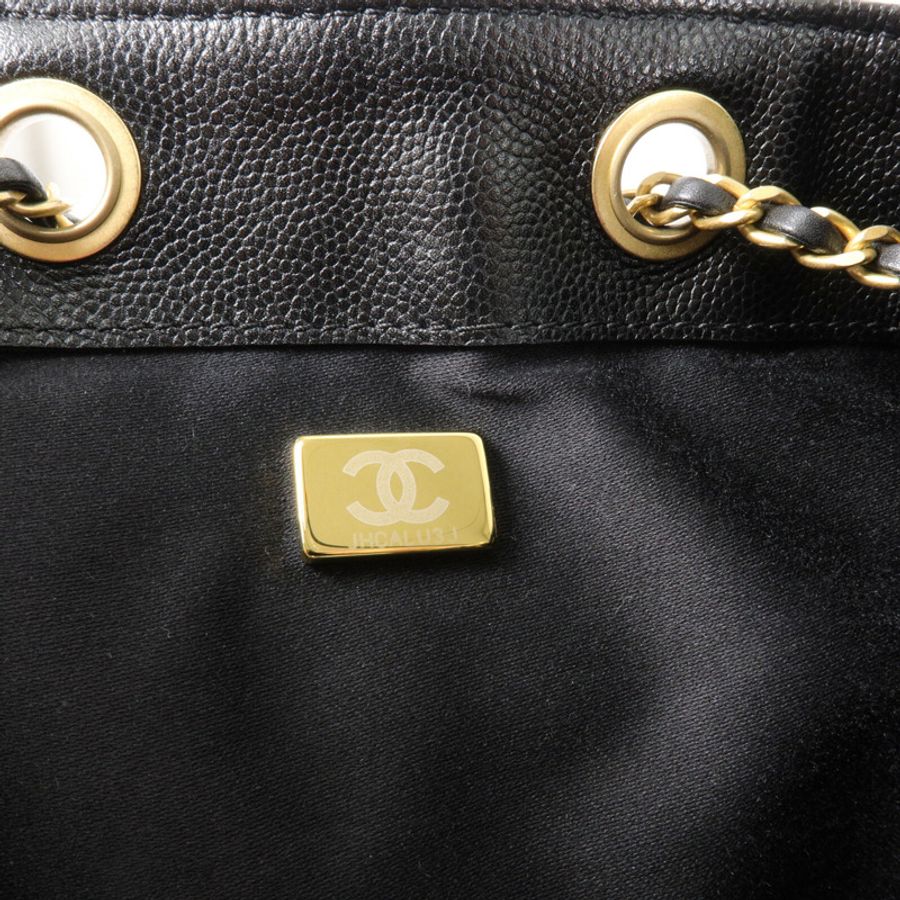 CHANEL 牛皮皮革Chanel 25 Medium鏈帶肩背袋-6