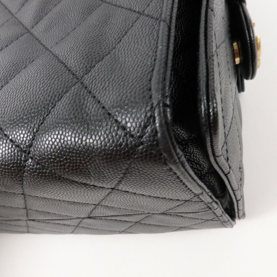 CHANEL 牛皮皮革Chanel 25 Medium鏈帶肩背袋-15