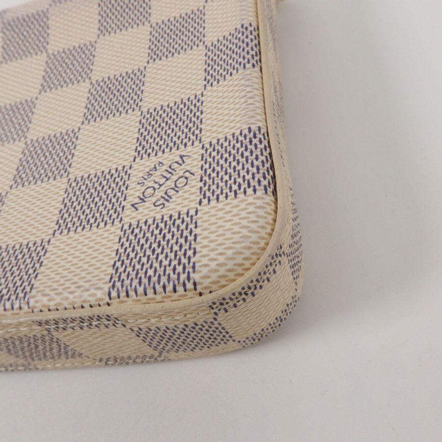 LOUIS VUITTON Damier Azur Felicia Pochette鏈帶肩背袋-14