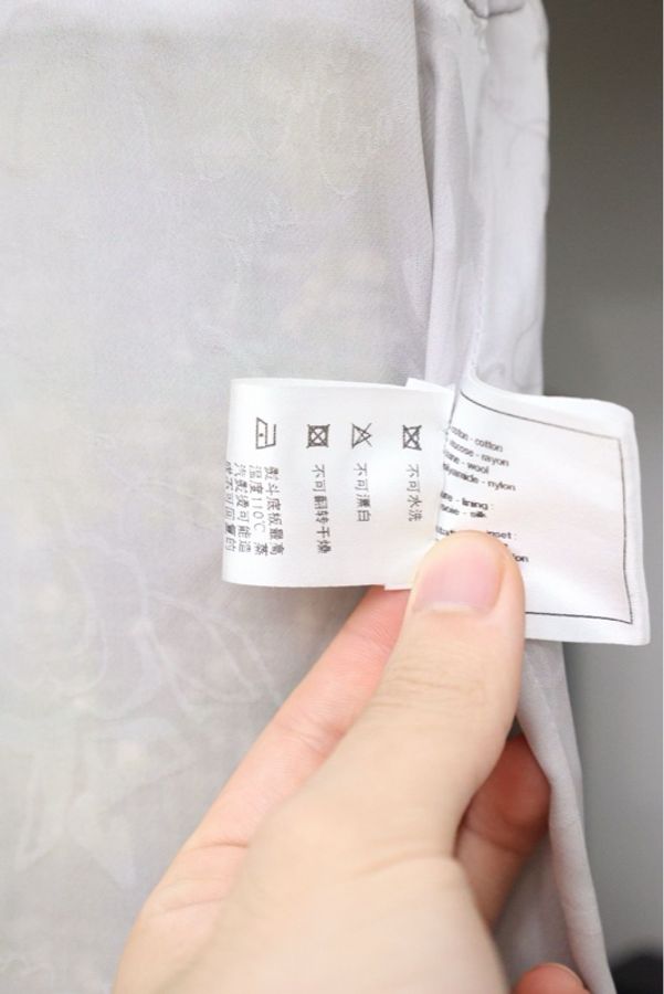 Chanel 14年绿色格纹粗花呢无袖连衣裙-18
