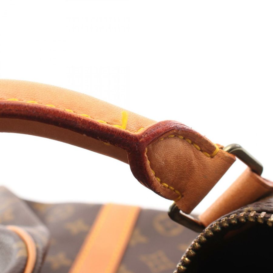 路易威登 Keepall 60 旅行手提包 M41422 Monogram 皮革 棕色 二手-6