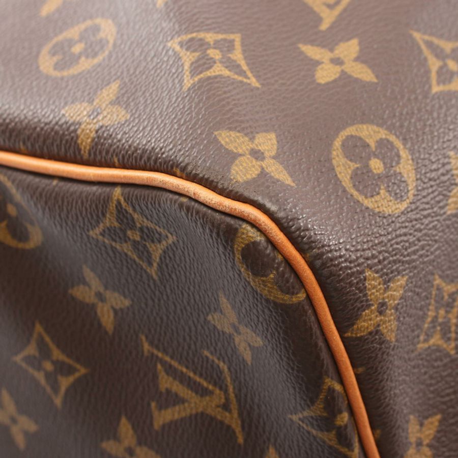 路易威登 Keepall 60 旅行手提包 M41422 Monogram 皮革 棕色 二手-7