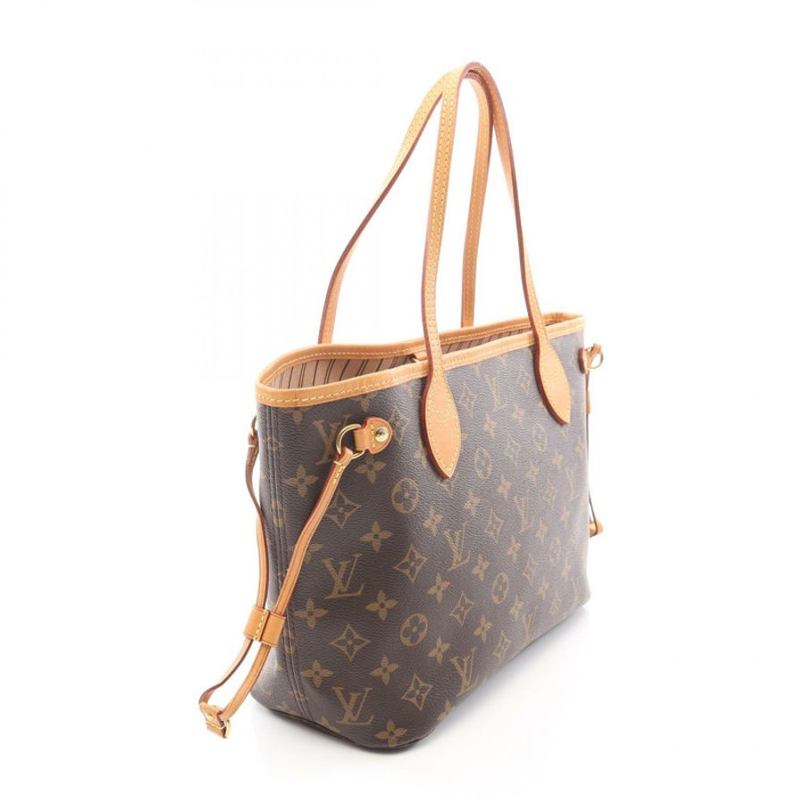 路易威登 Neverfull PM Monogram 手提包 M41000 Monogram 帆布棕色二手-1