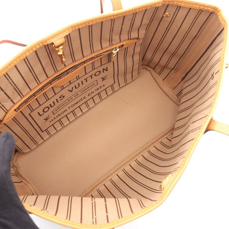路易威登 Neverfull PM Monogram 手提包 M41000 Monogram 帆布棕色二手-2