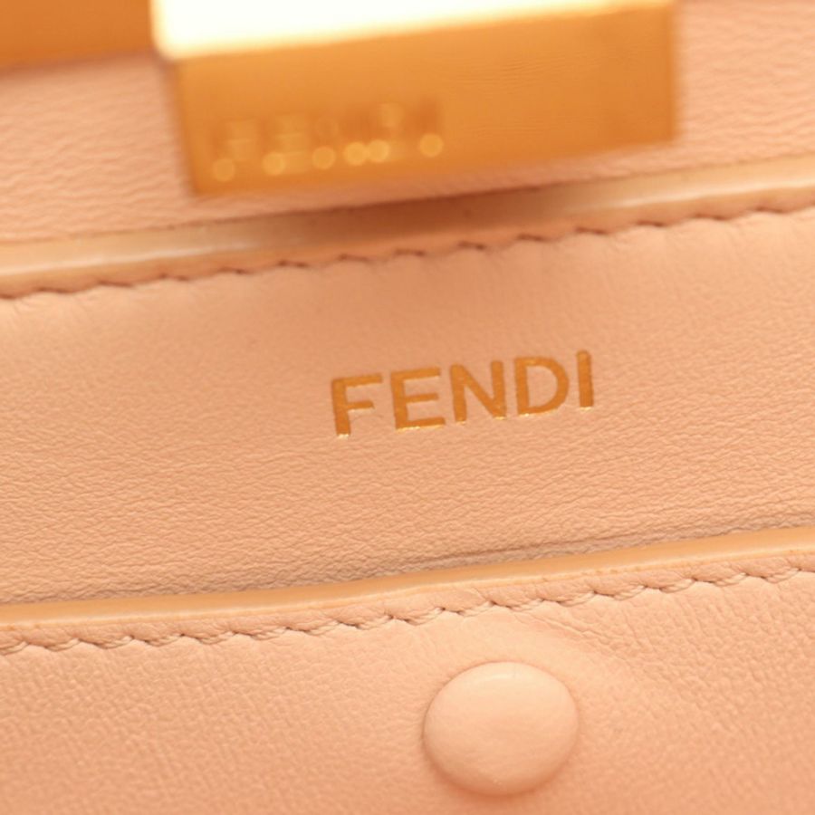 FENDI Peekaboo ISeeU 東西向單肩斜背包 8BN323 皮革 二手-3