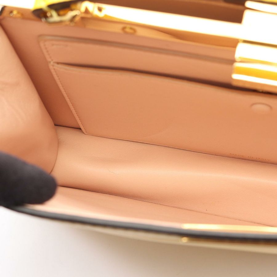 FENDI Peekaboo ISeeU 東西向單肩斜背包 8BN323 皮革 二手-4