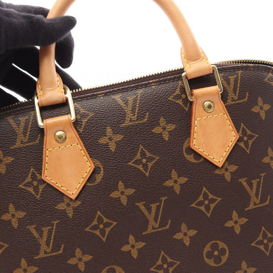 路易威登 Alma PM 手提包 M51130 Monogram 皮革棕色二手女士-6