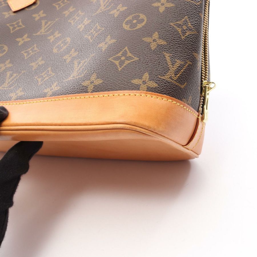 路易威登 Alma PM 手提包 M51130 Monogram 皮革棕色二手女士-9