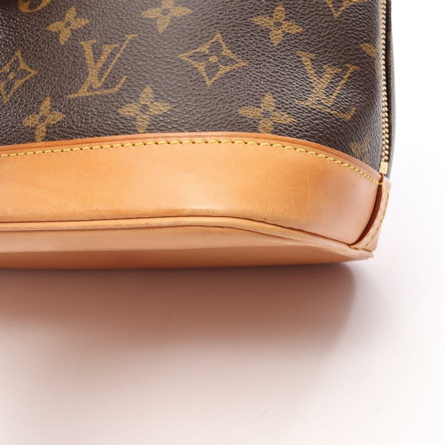 路易威登 Alma PM 手提包 M51130 Monogram 皮革棕色二手女士-12