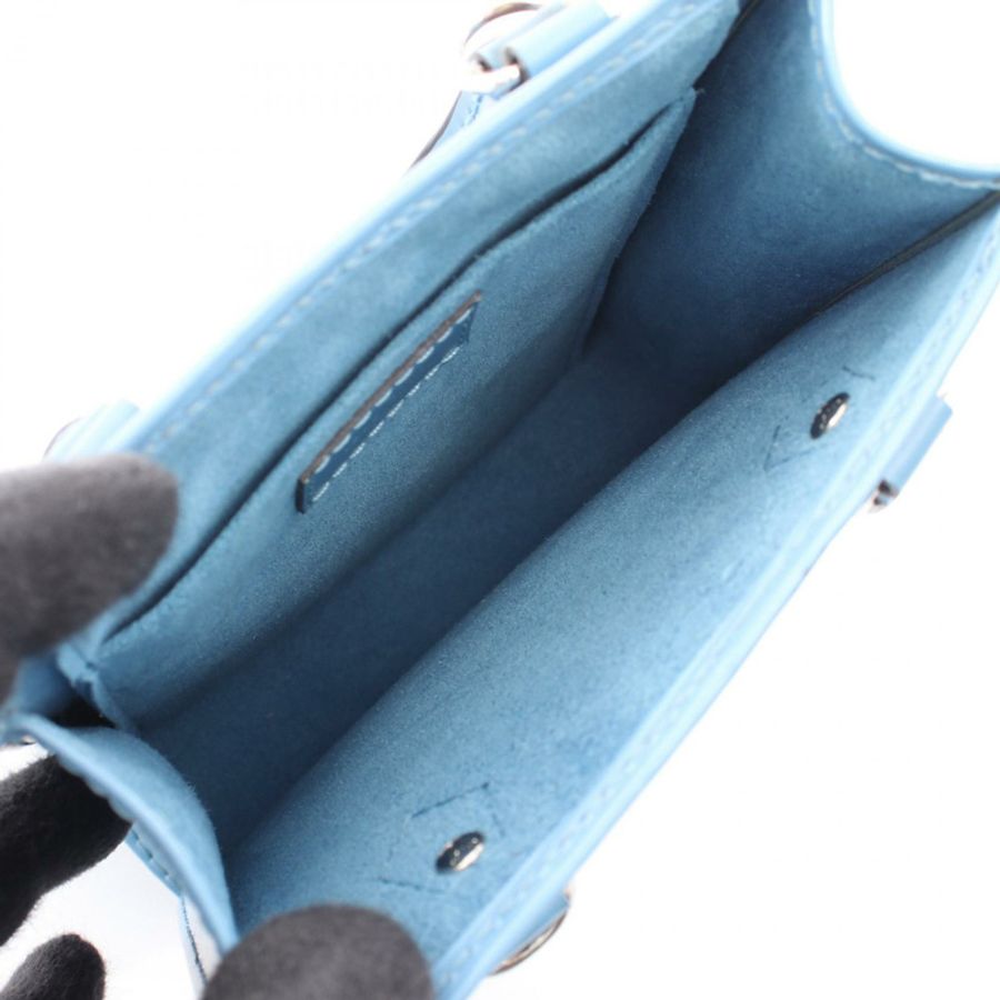 路易威登 Petite Sac Plat 肩斜背包 手提包 M80167 Epi Bleuet 二手-2