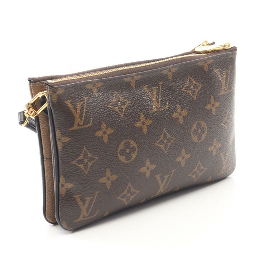 路易威登 Pochette 雙拉鍊單肩斜背包 M69203 Monogram Giant-1