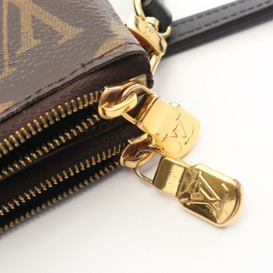 路易威登 Pochette 雙拉鍊單肩斜背包 M69203 Monogram Giant-6