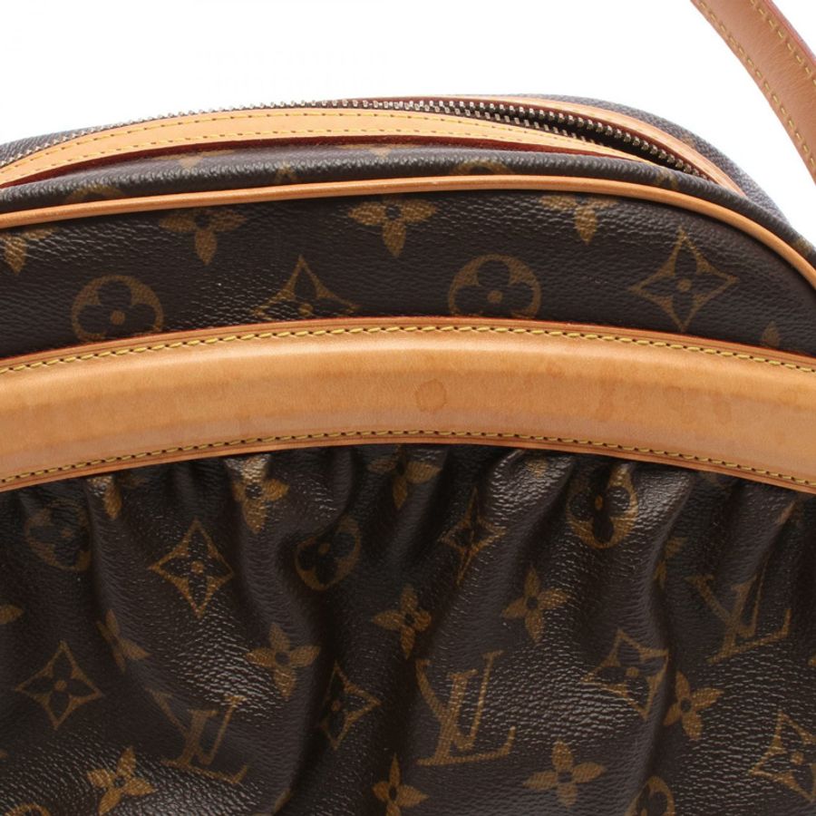 路易威登 Clara 肩背包 M40057 Monogram PVC 塗層帆布皮革 二手-7