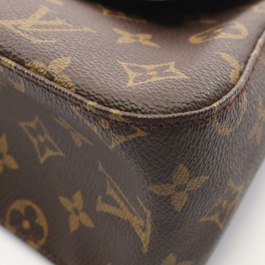 路易威登迷你環形肩背包 M51147 Monogram帆布皮革二手-7