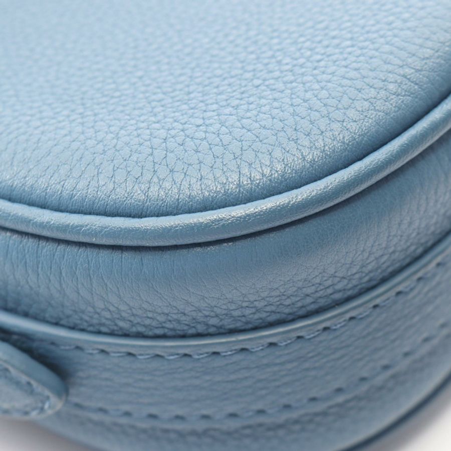 路易威登 LV Pont 9 Soft PM 肩背包 M58964 皮革 藍色 二手-5