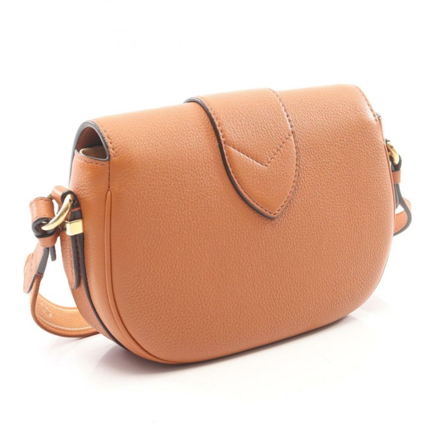 路易威登 Pont Neuf Soft MM 肩斜背包 M58968 皮革 棕色 二手-1
