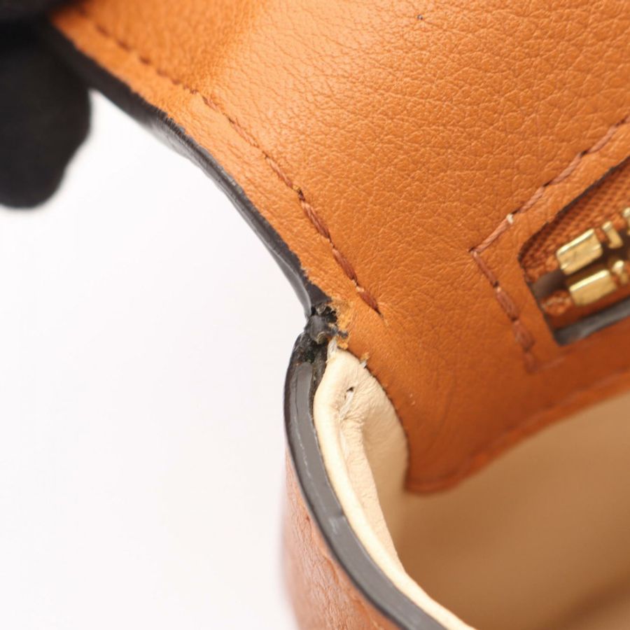 路易威登 Pont Neuf Soft MM 肩斜背包 M58968 皮革 棕色 二手-4