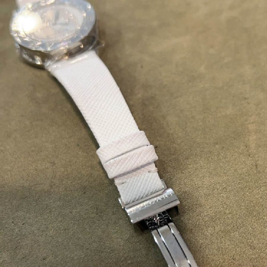 金鐸精品~2551 BVLGARI寶格麗 B.ZERO1系列BZ30S雙心鑲鑽面盤30mm石英女用鑽錶-6