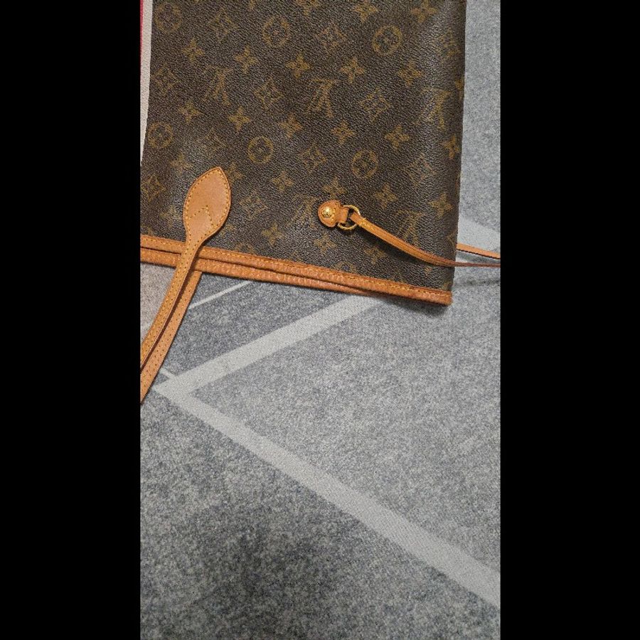 LV Louis Vuitton 路易威登 neverfull GM 托特包 手提包 肩背包 媽媽包 購物袋-13