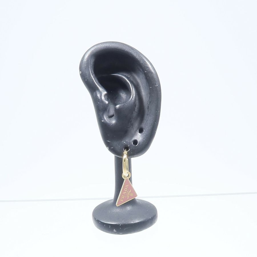 PRADA 金屬Symbole Earrings耳環-6
