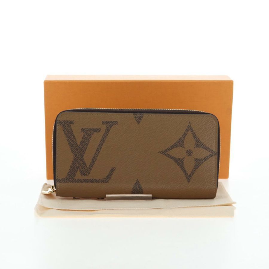 【日本直送】路易威登 Monogram Giant Reverse Zippy 長版皮夾 M69353 LV Auth 190341M-11