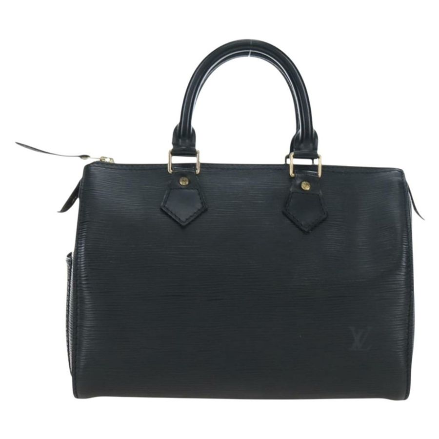 【日本直送】路易威登 Epi Speedy 25 手提包 黑色 M59042 LV 正品 am12144V-1