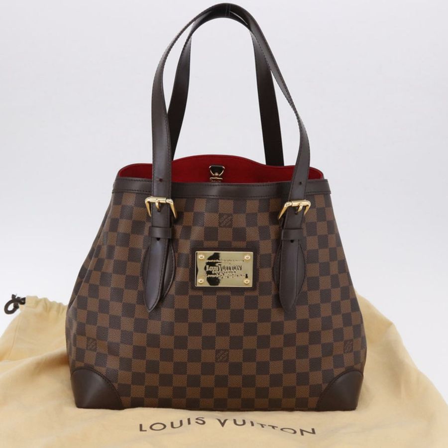 【日本直送】路易威登 Damier Ebene Hampstead 中型手提包 N51204 LV 正品 am12171V-11