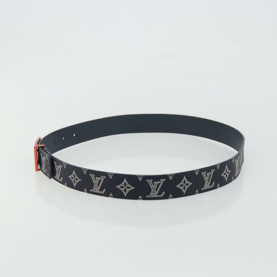 【日本直送】路易威登 Monogram Ceinture Etropol 皮帶 海軍藍 M0049 LV Auth ar14133M-2