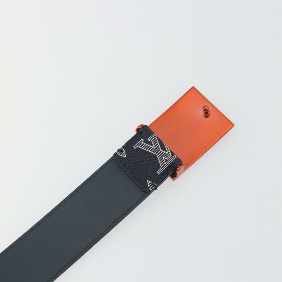 【日本直送】路易威登 Monogram Ceinture Etropol 皮帶 海軍藍 M0049 LV Auth ar14133M-5