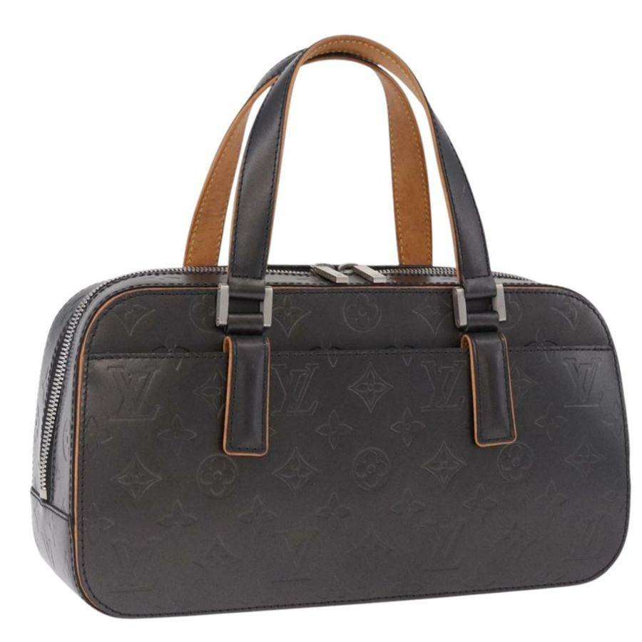 【日本直送】路易威登 Monogram Mat Shelton 手提包 黑色 M55172 LV 正品 ka5335A-0