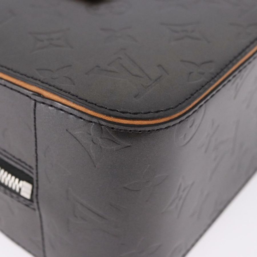 【日本直送】路易威登 Monogram Mat Shelton 手提包 黑色 M55172 LV 正品 ka5335A-8