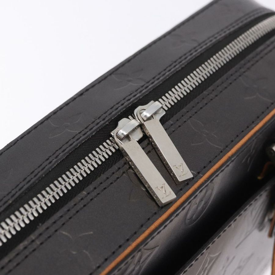 【日本直送】路易威登 Monogram Mat Shelton 手提包 黑色 M55172 LV 正品 ka5335A-9