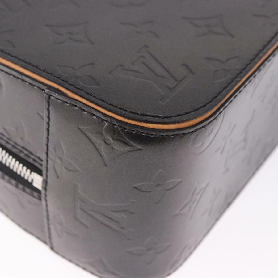 【日本直送】路易威登 Monogram Mat Shelton 手提包 黑色 M55172 LV 正品 ka5335A-14