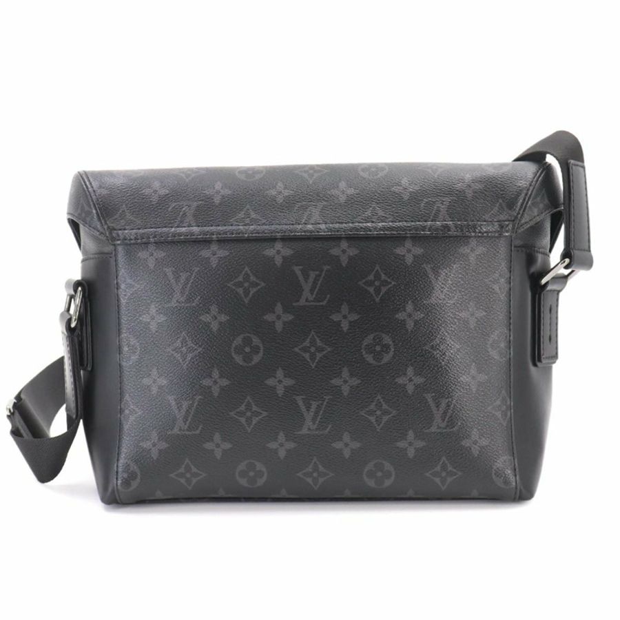 路易威登 Voyage PM Monogram Eclipse 單肩手提包 M40511 斜背包-1