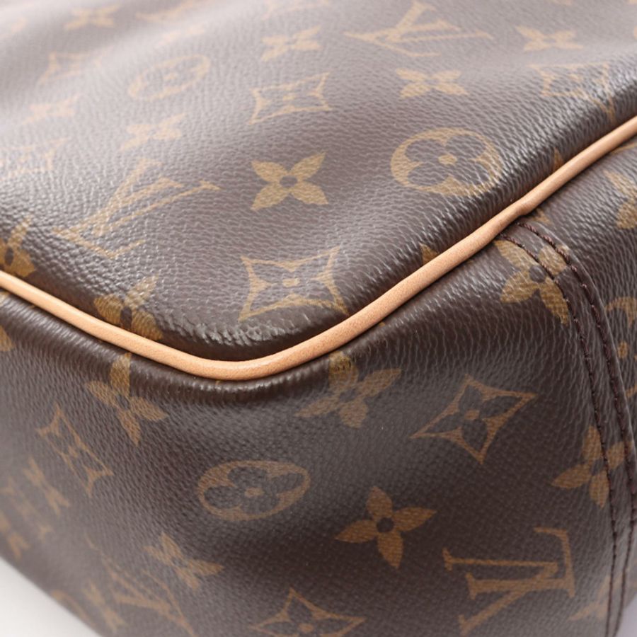 路易威登 Deauville Bowling 化妝包 M47270 Monogram 帆布 棕色 LV-8