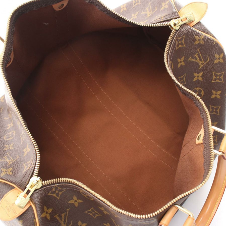 路易威登 Keepall 45 旅行手提包 M41428 Monogram 皮革 棕色 二手-2