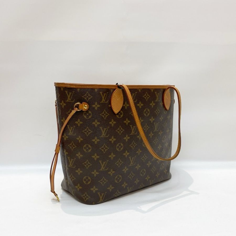 LV路易威登Neverfull老花中号米色内里托特包购物袋31.5*28*16-1