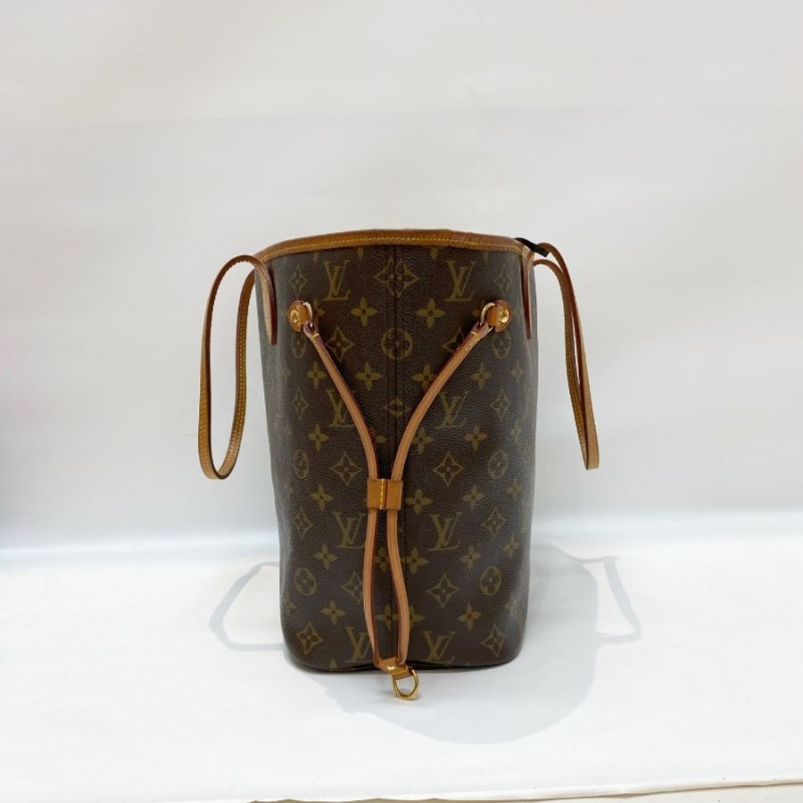 LV路易威登Neverfull老花中号米色内里托特包购物袋31.5*28*16-2
