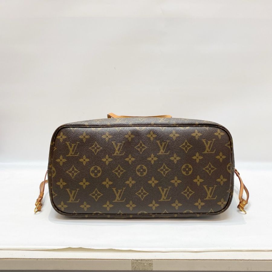 LV路易威登Neverfull老花中号米色内里托特包购物袋31.5*28*16-8
