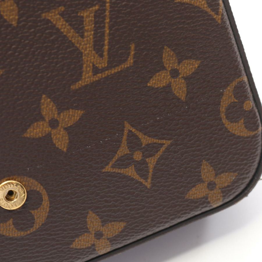 路易威登 Multi Pochette Felicie 單肩斜背包 M80091 Monogram 二手-6