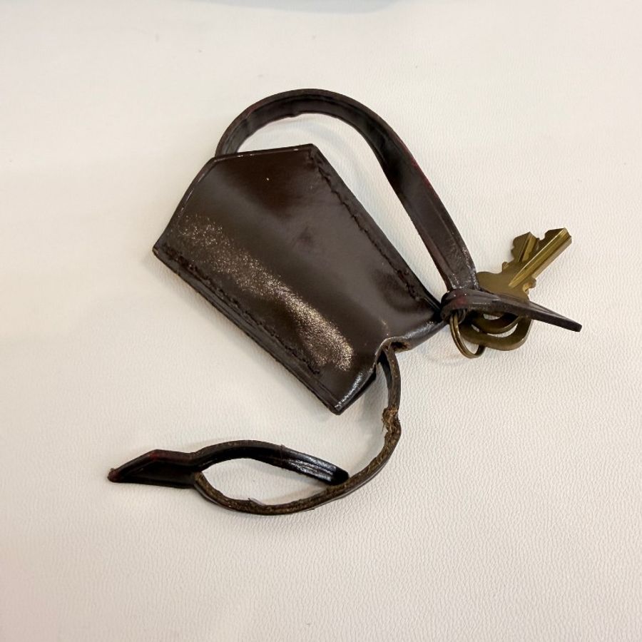 Louis Vuitton/路易威登棕棋盤格手提包-8