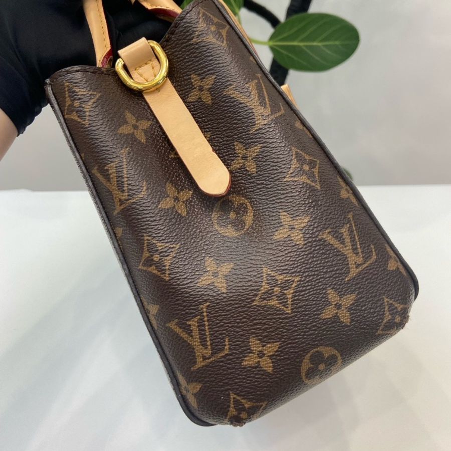 全配🤎✨#Lv #蒙田bb老花 #晶片款 #盒子塵袋購證背帶-9