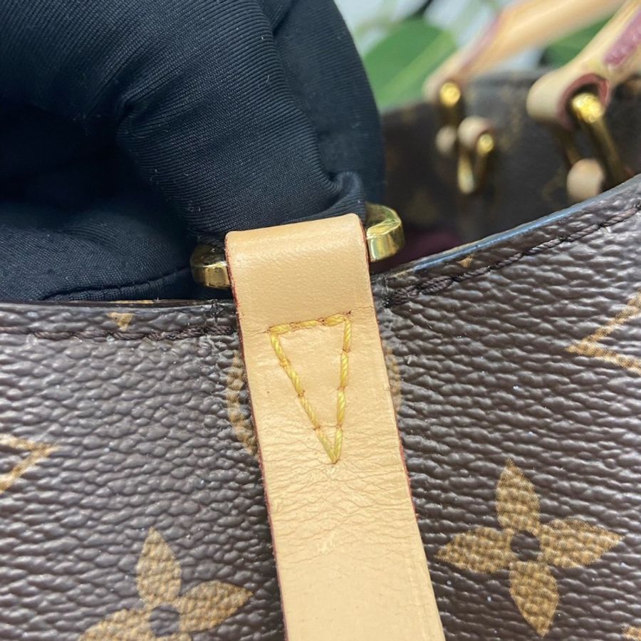 全配🤎✨#Lv #蒙田bb老花 #晶片款 #盒子塵袋購證背帶-23