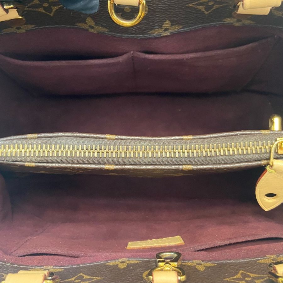全配🤎✨#Lv #蒙田bb老花 #晶片款 #盒子塵袋購證背帶-29