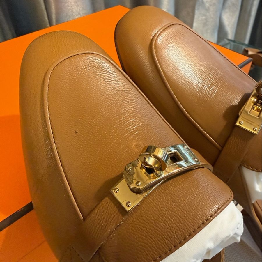 Hermes Oz Mule Gold x 玫瑰金-1