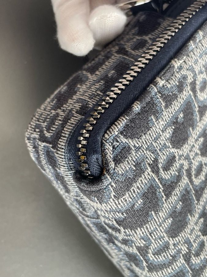 Dior 經典Oblique 老花相機包 寬織帶肩帶可調節 男女通用 簡約工裝風 隨身收納手機卡包超合適尺寸17*12-9
