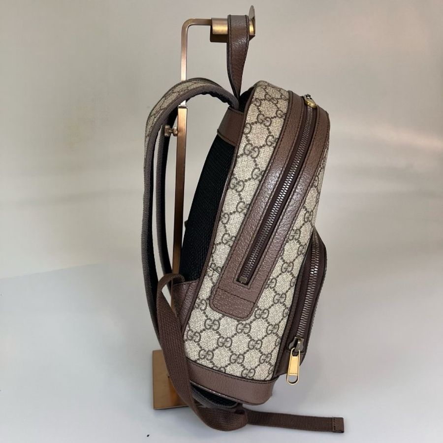 GUCCI 547965 Ophidia 老花綠紅綠後背包-2