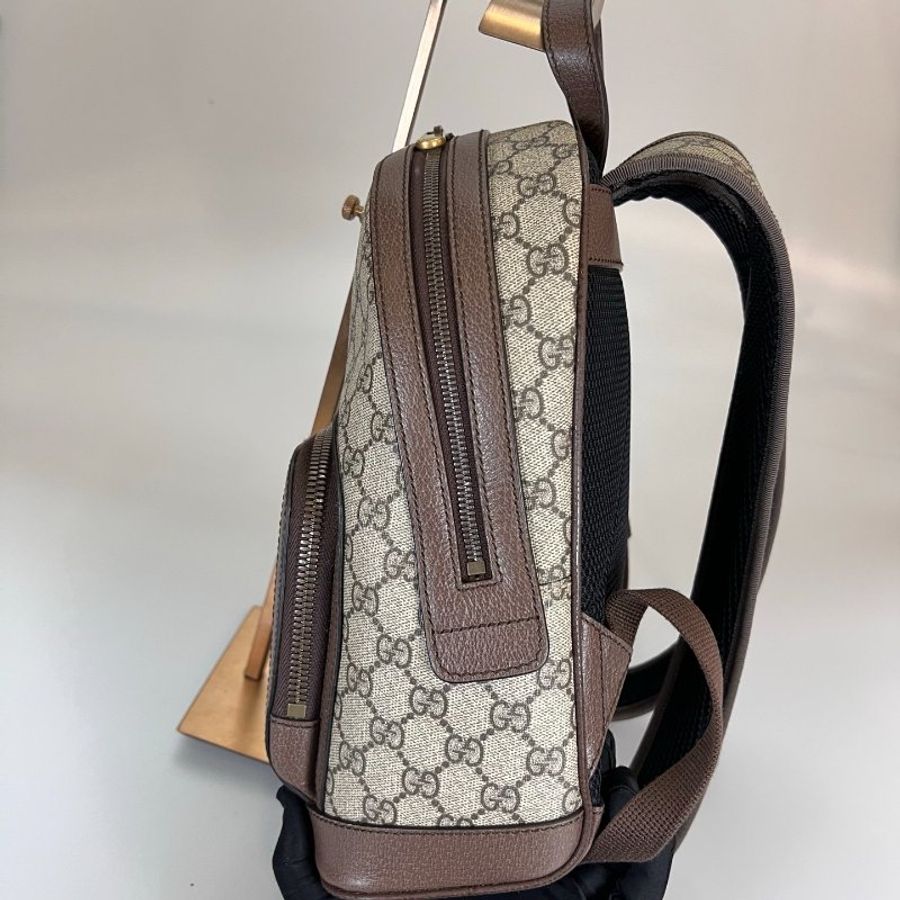 GUCCI 547965 Ophidia 老花綠紅綠後背包-3