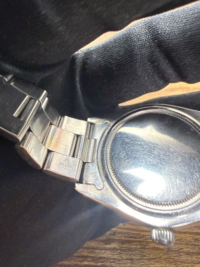Rolex Oysterdate Precision鋼帶手動上鏈機械腕錶-5