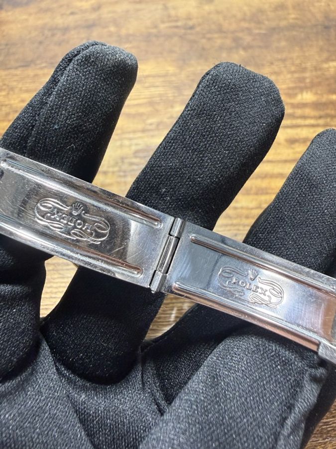 Rolex Oysterdate Precision鋼帶手動上鏈機械腕錶-6